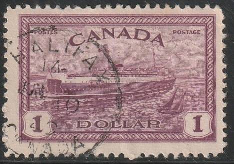 CANADA 1946 Peacetime Production ULH SG 406