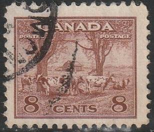 CANADA 1942 -1943 King George VI ULH SG 382