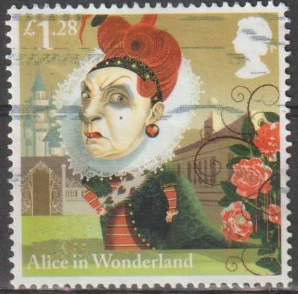 ENGLAND 2015 Alice in Wonderland FINE USED SG 3664