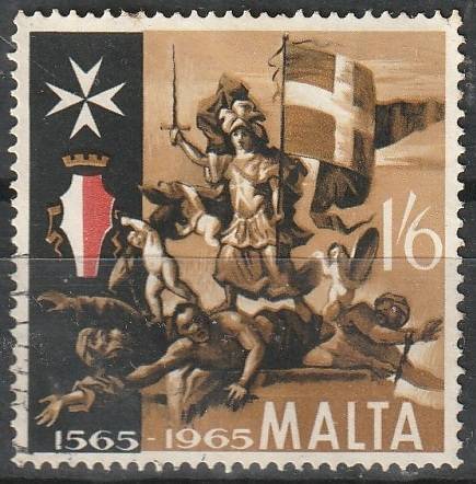 MALTA 1965 The 400th Anniversary of the big Siege ULH SG 357