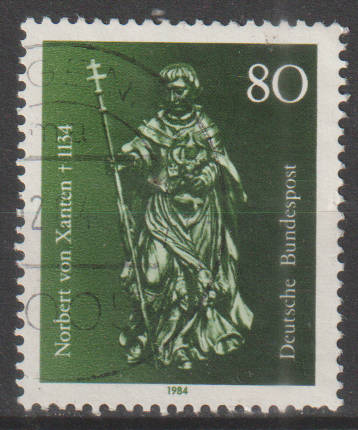 GERMANY 1984 The 850th Anniversary of the Death of Saint Norbert of Xanten ULH SG 2062