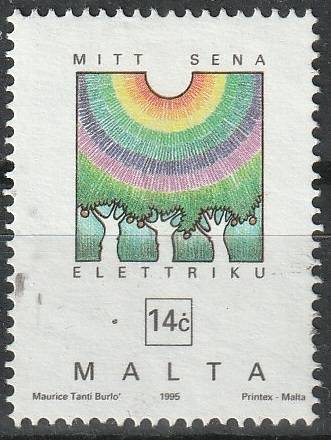 MALTA 1995 Telecommunication and the History of Electricity ULH SG 995