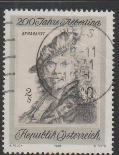 AUSTRIA 1969 The 200th Anniversary of the Albertina Graphics Collection UNH SG 1564