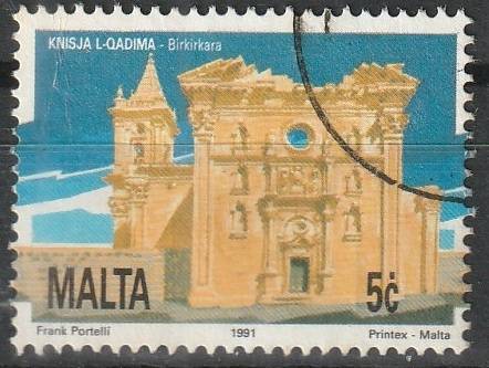 MALTA 1991 Natural and Artistic Heritage of the Maltese Islands ULH SG 909