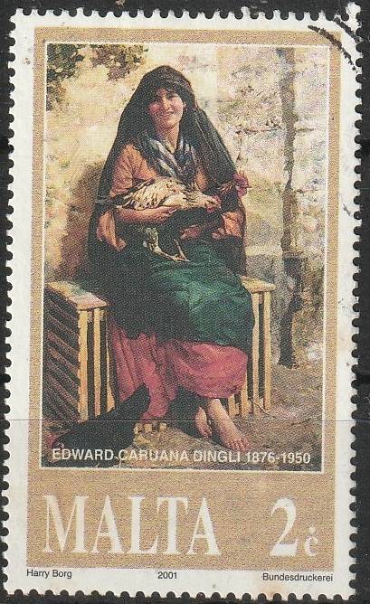 MALTA 2001 The 50th Anniversary of the Death of Edward Caruana Dingli ULH SG 1204