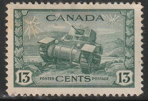 CANADA 1942 -1943 King George VI MM SG 384