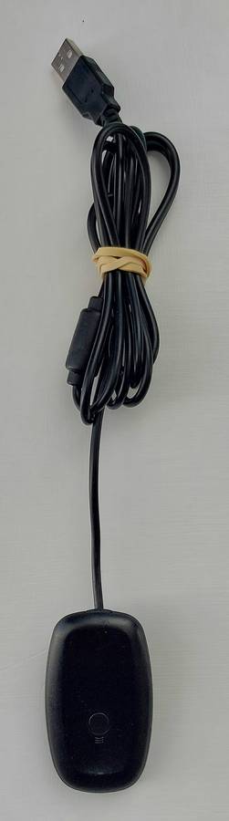 Genuine Official Xbox 360 Wireless Controller with Generic PC Receiver