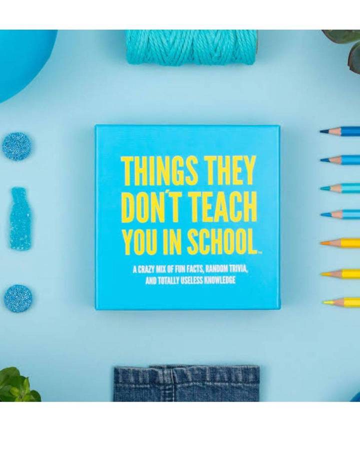 Things They Don't Teach You In School Card Game