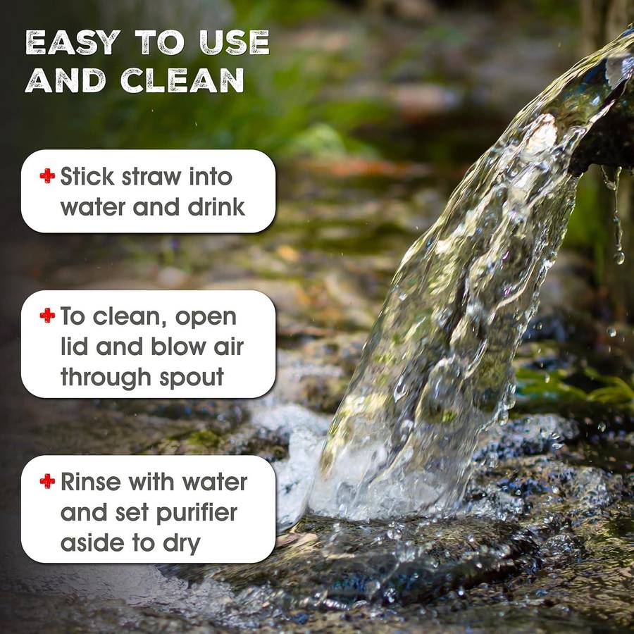 Survival Water Filter Straw