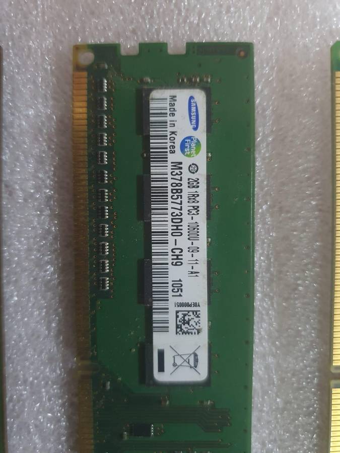 8Gbs DDR3 Ram.