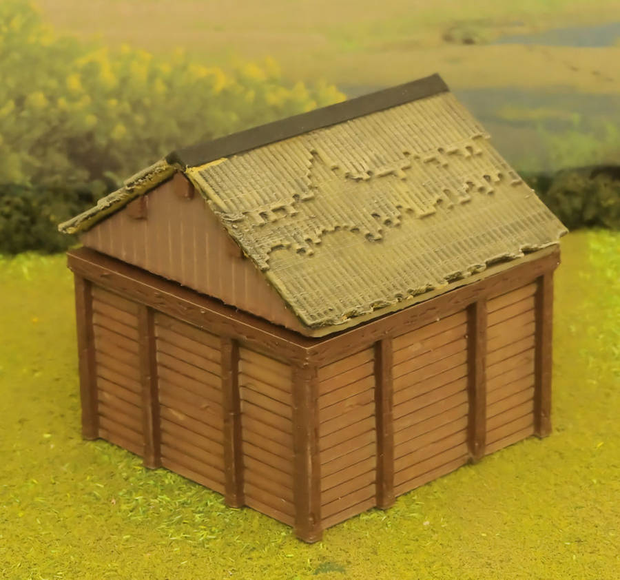 1:56 (28mm) Scale - Farm Shed - Kit