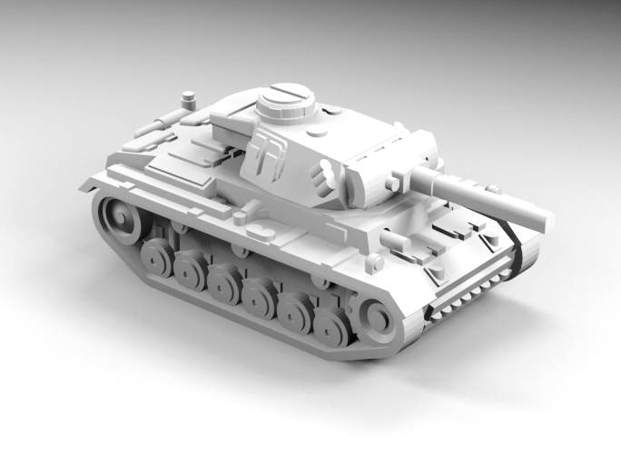 1:200 Scale - Panzer III - M