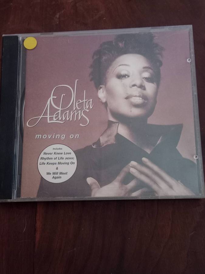 Oleta Adams , moving on