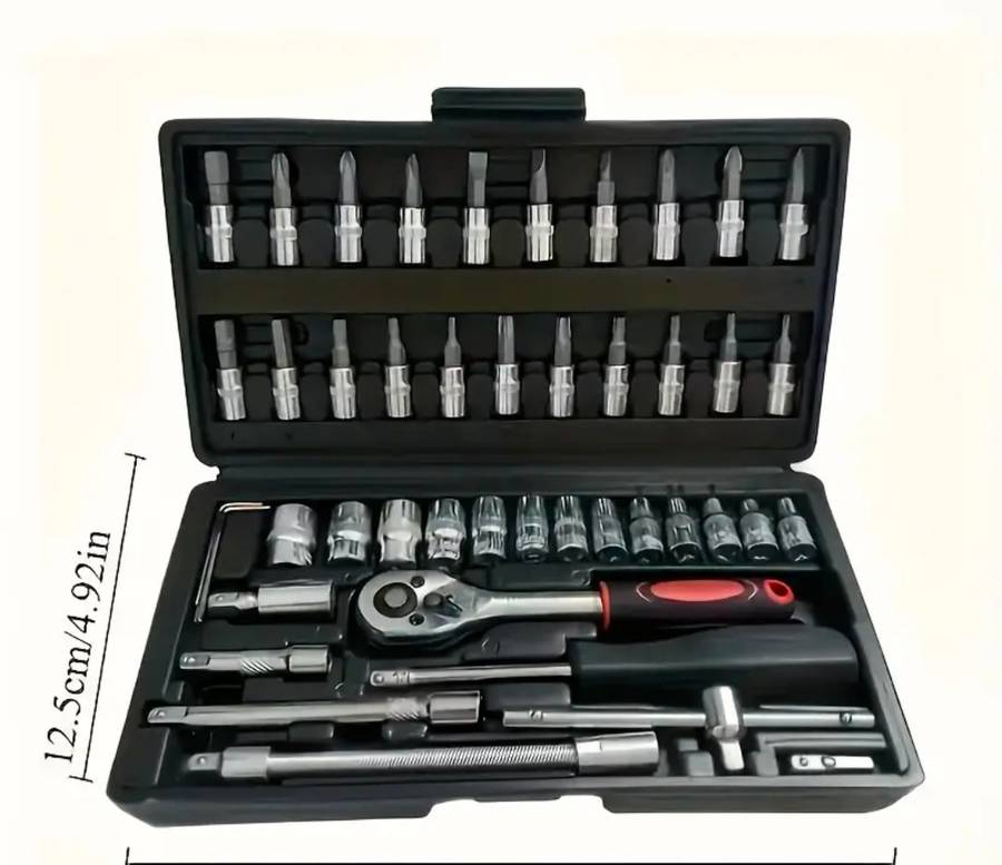 46 pcs automotive repair tool set