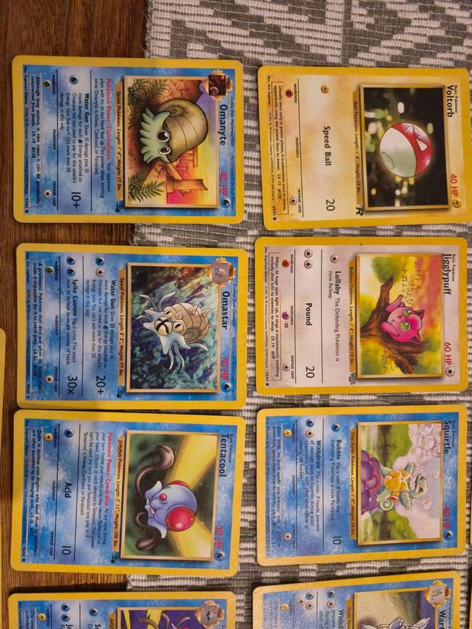 OG Pokémon Card Lot  27 Vintage Cards(Pikachu's Included)  R1 No Reserve Auction