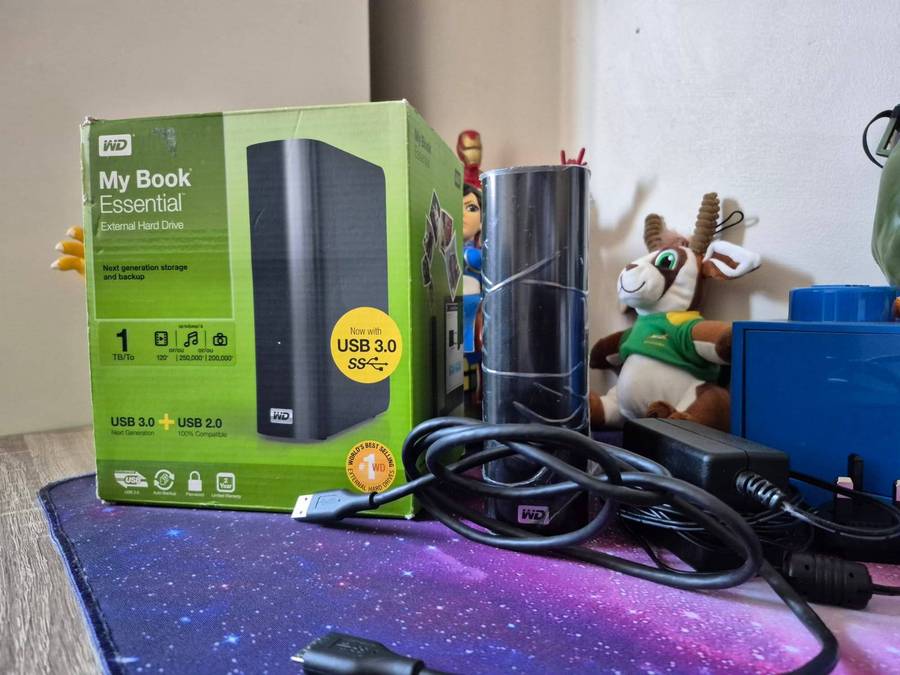 WD 1TB Hard Drive USD 3.0 (Pre-owned)