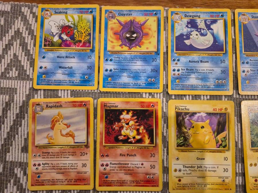 OG Pokémon Card Lot  27 Vintage Cards(Pikachu's Included)  R1 No Reserve Auction