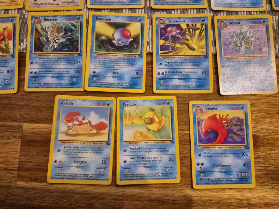 OG Pokémon Card Lot  27 Vintage Cards(Pikachu's Included)  R1 No Reserve Auction