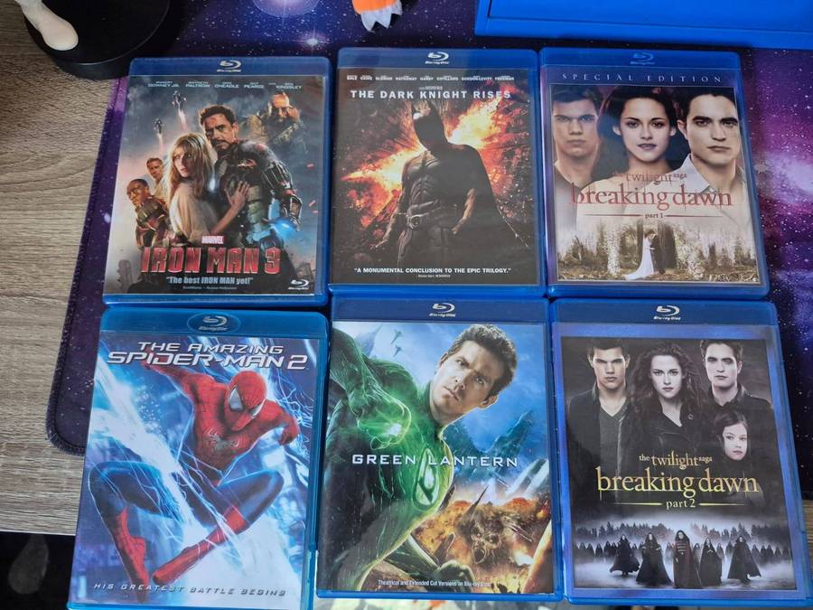Blu-ray Superhero & Saga Bundle (6 Movies)