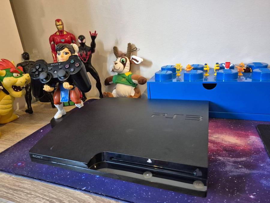 PS3 320GB Slim, CFW 4.92, 1 Controller, 15 Games (Digital)(Pre-owned)