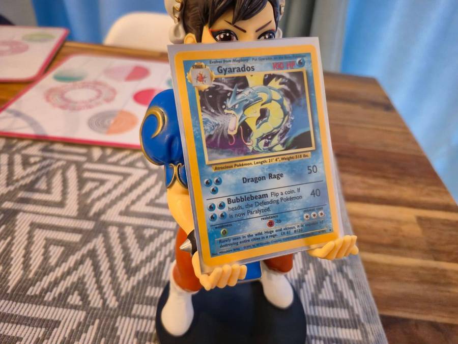 Gyarados #6 Pokemon Base Set Near Mint