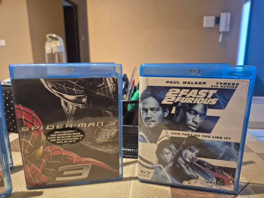 4 x AAA Blu Ray Movies (Pre-owned)