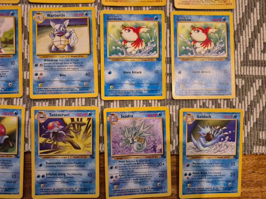OG Pokémon Card Lot  27 Vintage Cards(Pikachu's Included)  R1 No Reserve Auction