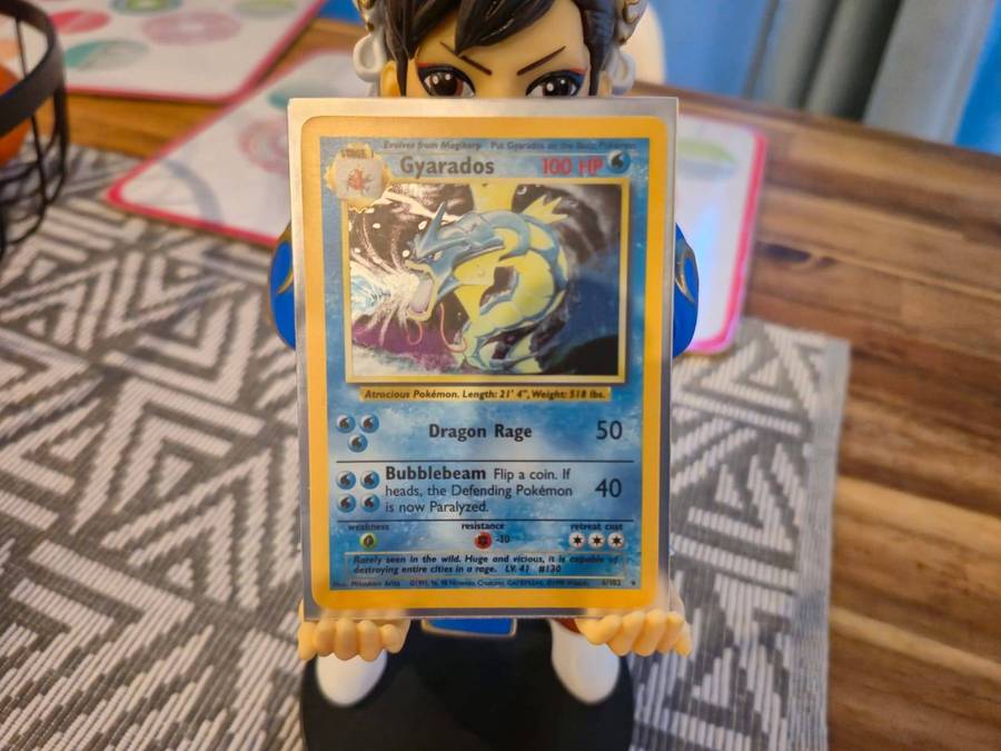 Gyarados #6 Pokemon Base Set Near Mint
