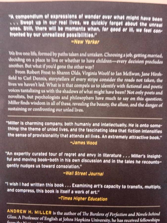 On Not Being Someone Else, Andrew H. Miller