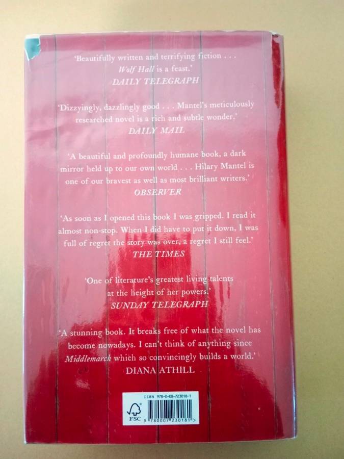 Wolf Hall, Hilary Mantel
