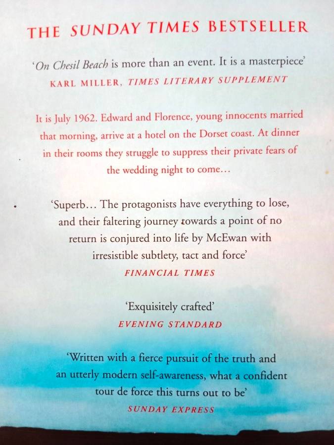 On Chesil Beach, Ian McEwan
