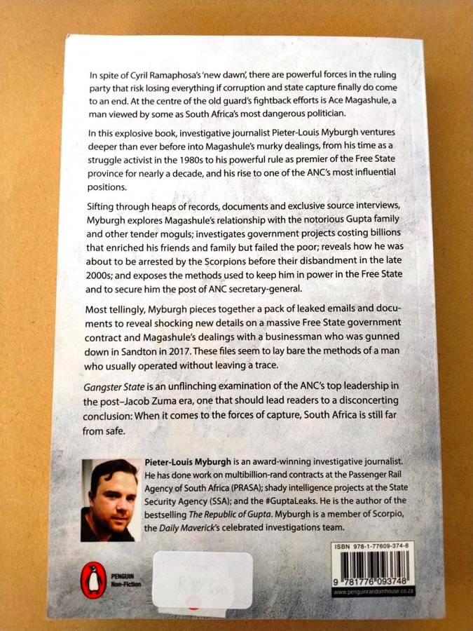 Gangster State, Pieter-Louis Myburgh