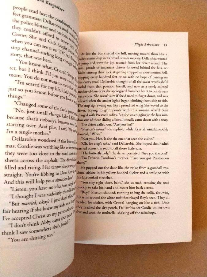 Flight Behaviour, Barbara Kingsolver