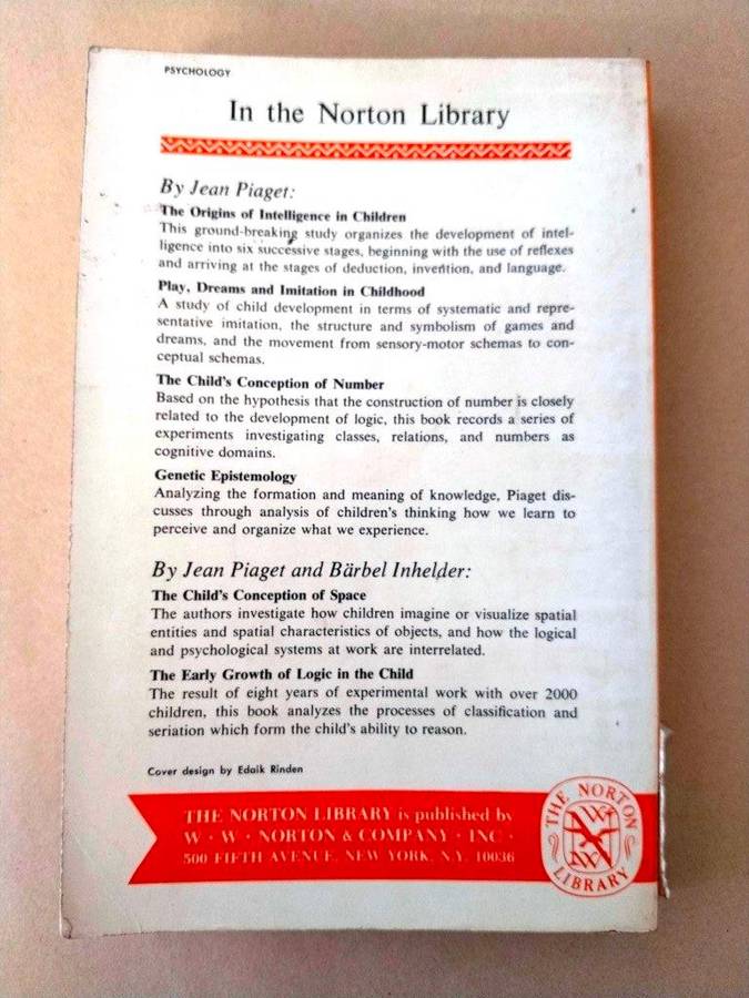 The Child's Conception of Space, Jean Piaget and Bärbel Inhelder