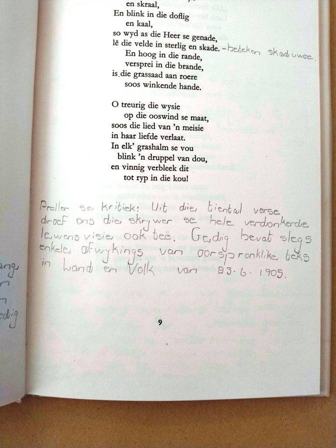 Versamelde Gedigte, Eugène N. Marais