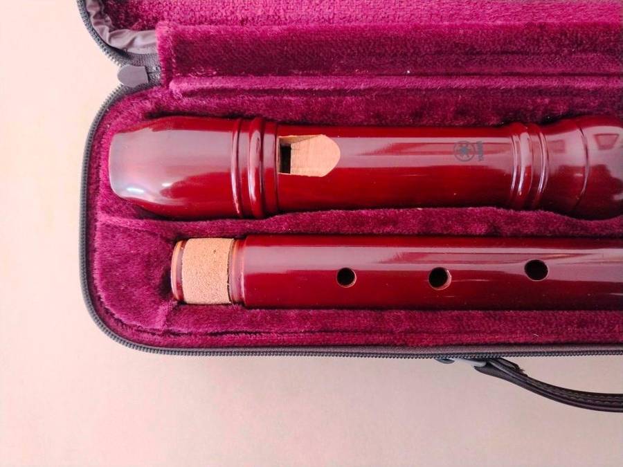 Yamaha wooden tenor recorder
