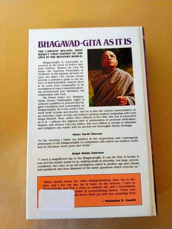 Bhagavad-Gita As It Is, A.C. Bhaktivendanta Swami Prabhupada