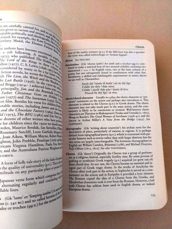 Dictionary of Literary Terms and Literary Theory
