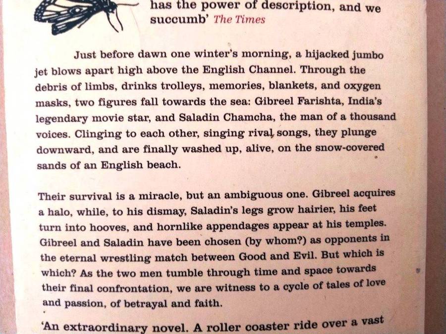 The Satanic Verses, Salman Rushdie