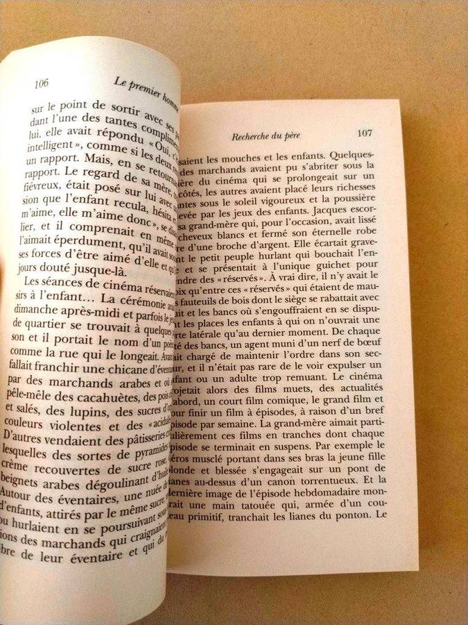Le premier homme, Albert Camus