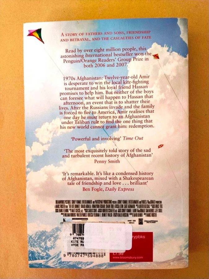 The Kite Runner, Khaled Hosseini