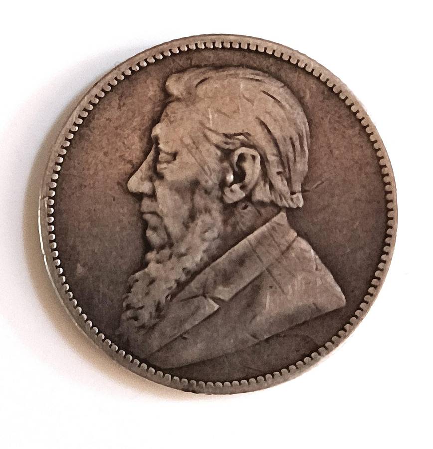 1895 SOUTH AFRICA Pre-Union - 1 SHILLING - .925 SILVER