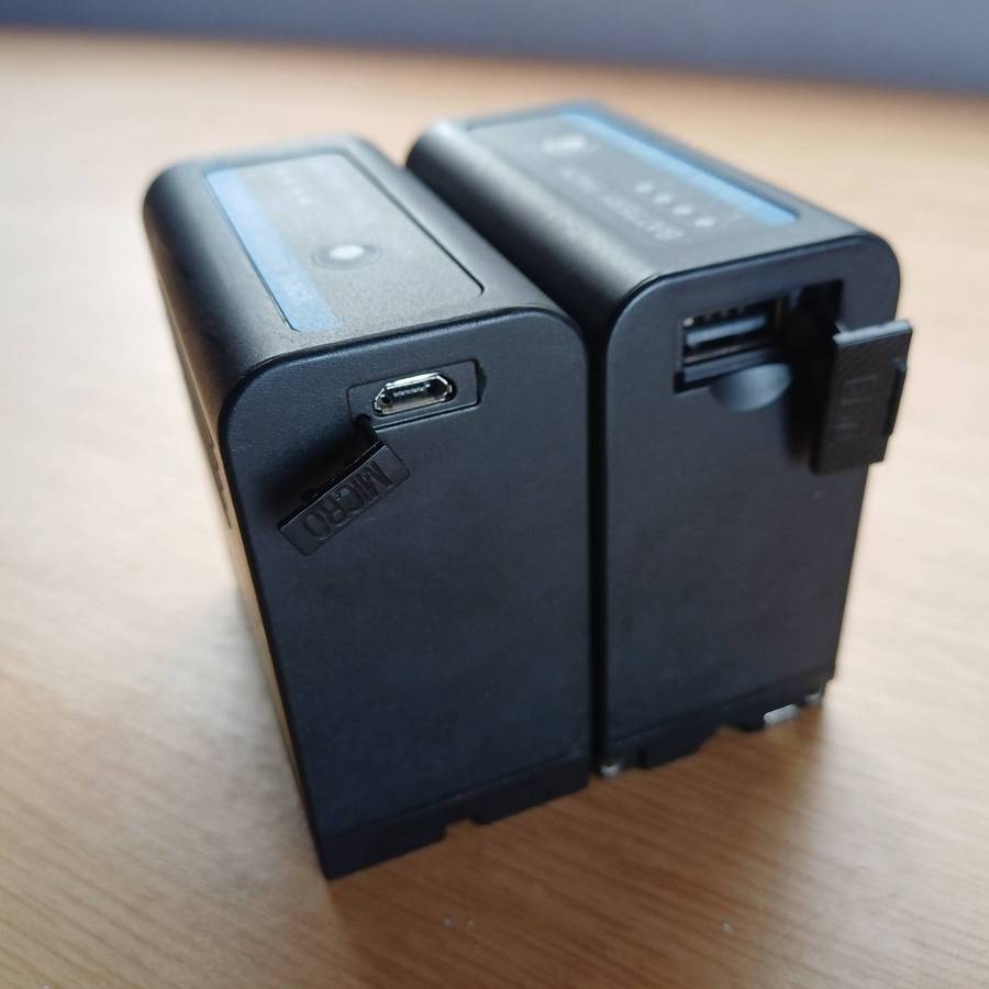 1 x NP-F980 PRO Batteries Each