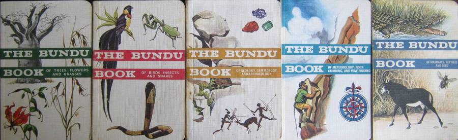 A set of 5 Rhodesian Bundu Books