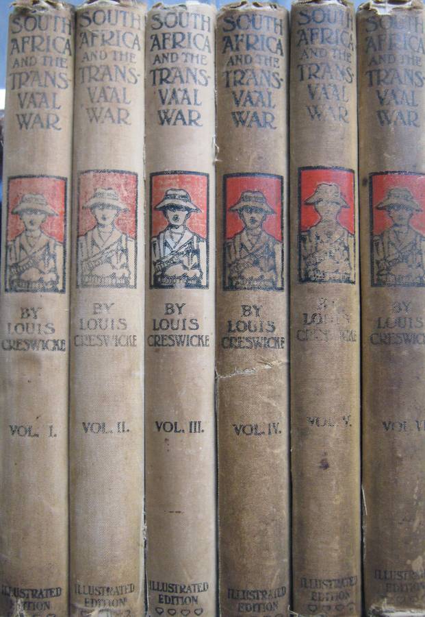 South Africa and the Transvaal War- Six Volumes Author: Louis Creswicke