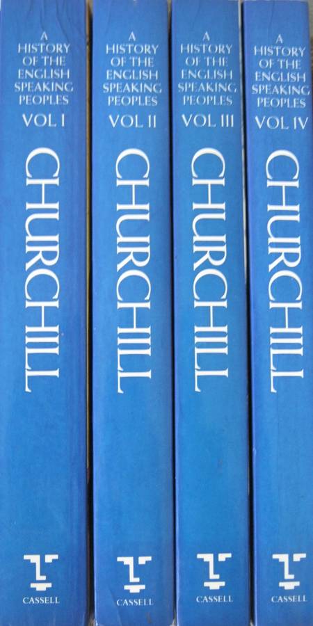 A History of the English-Speaking Peoples Volumes 1 - 4  Winston S Churchill
