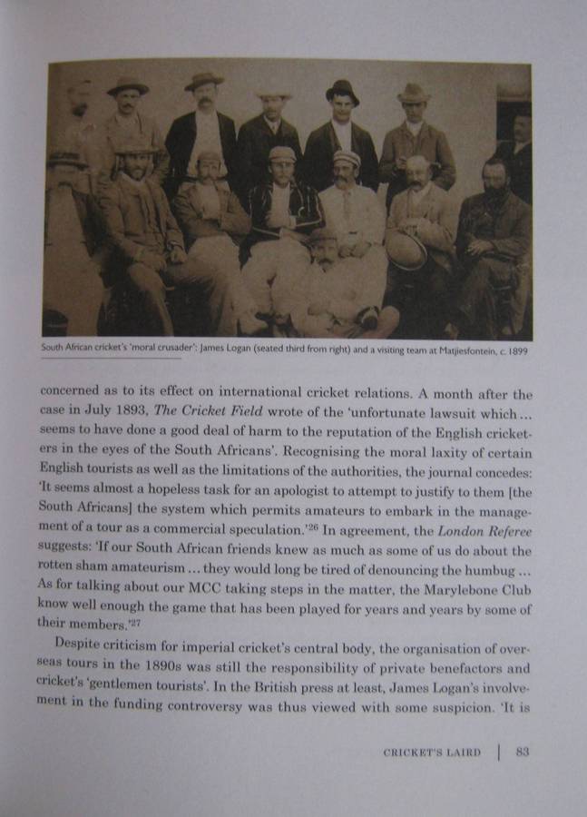 Empire, War & Cricket in South Africa Logan of Matjiesfontein Dean Allen