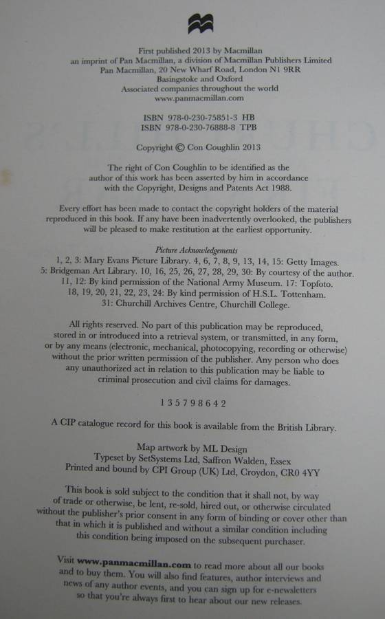 Churchills First War Young Winston and the Fight Against the Taliban Con Coughlin