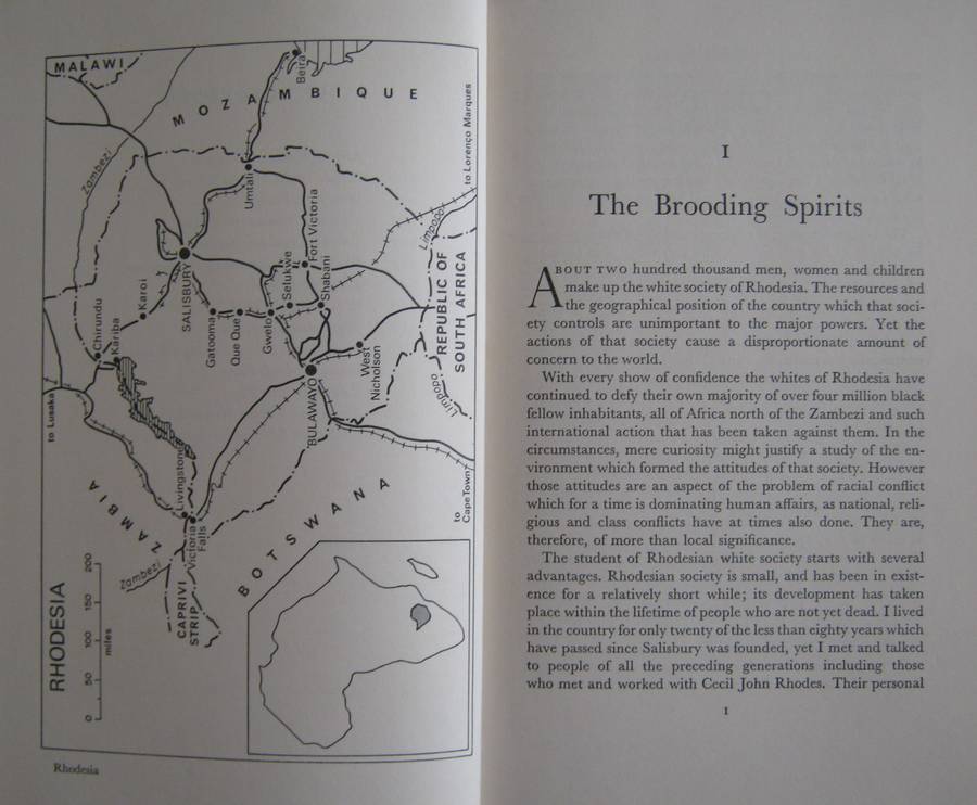 Rhodesia The Course to Collision Frank Clements