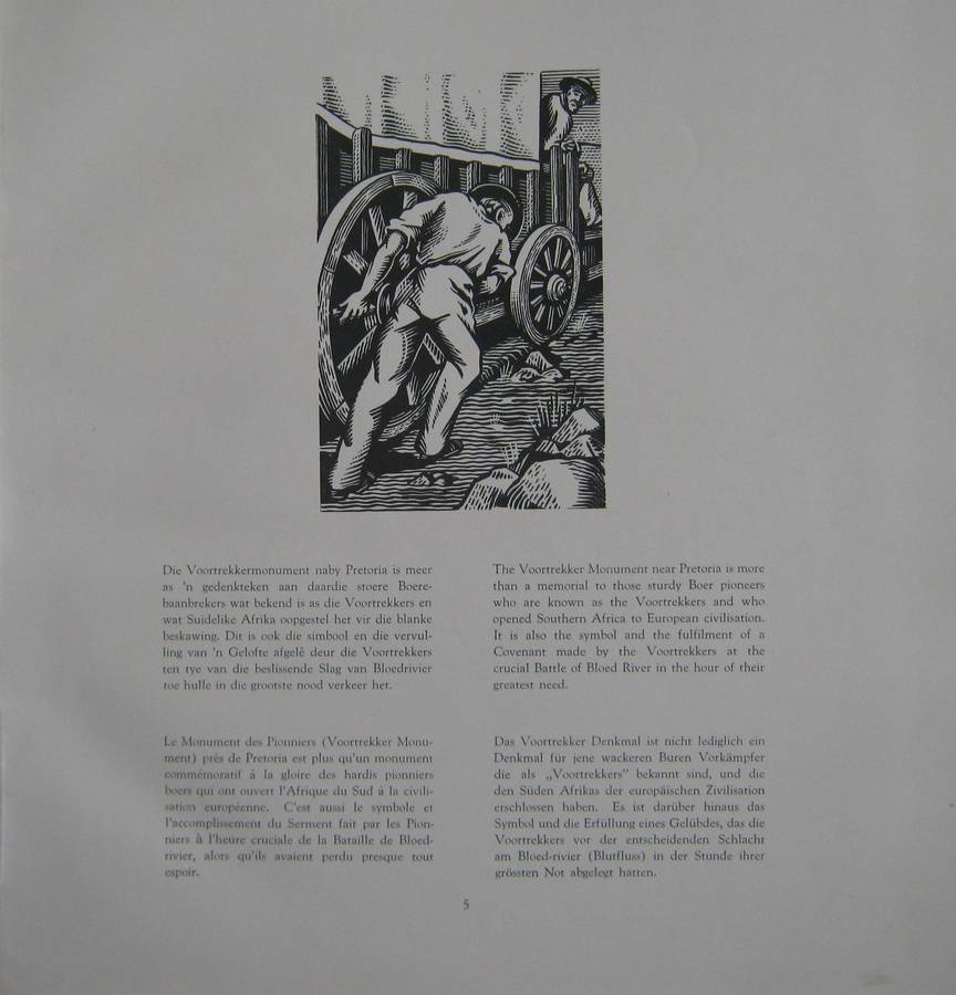 Die Gelofte The Covenant Le Serment Das Gelubde 16 Desember  1949 Bartho Smit